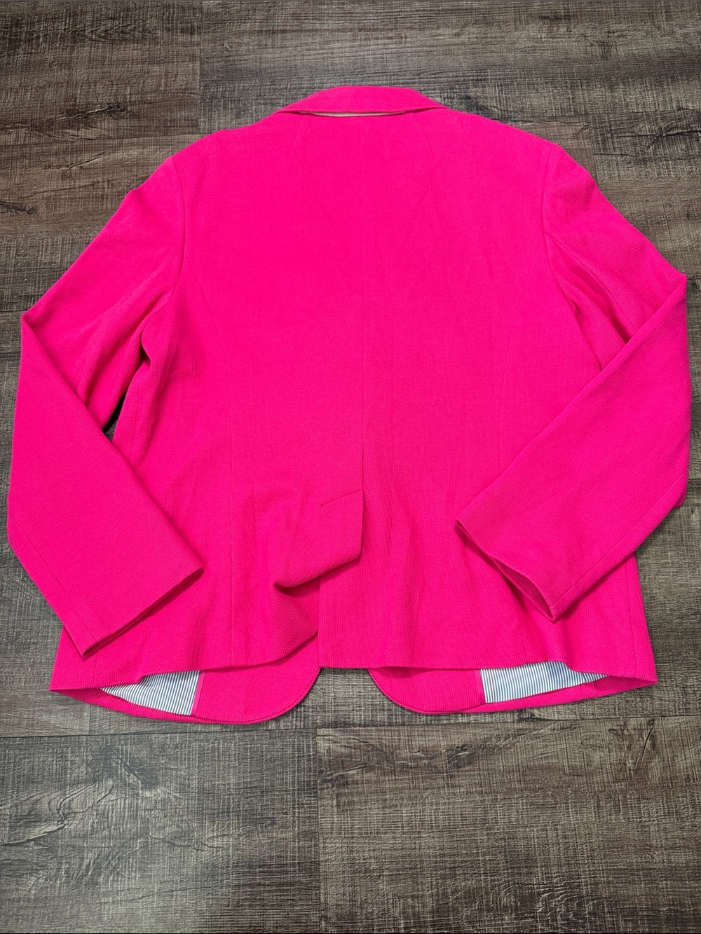 Talbots NWT Hot Pink Double-Button Blazer - Picture 8 of 8
